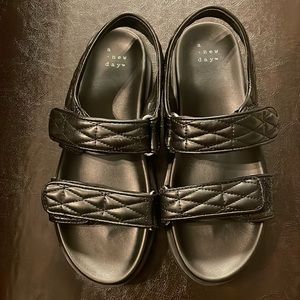 A New Day quilted sandals